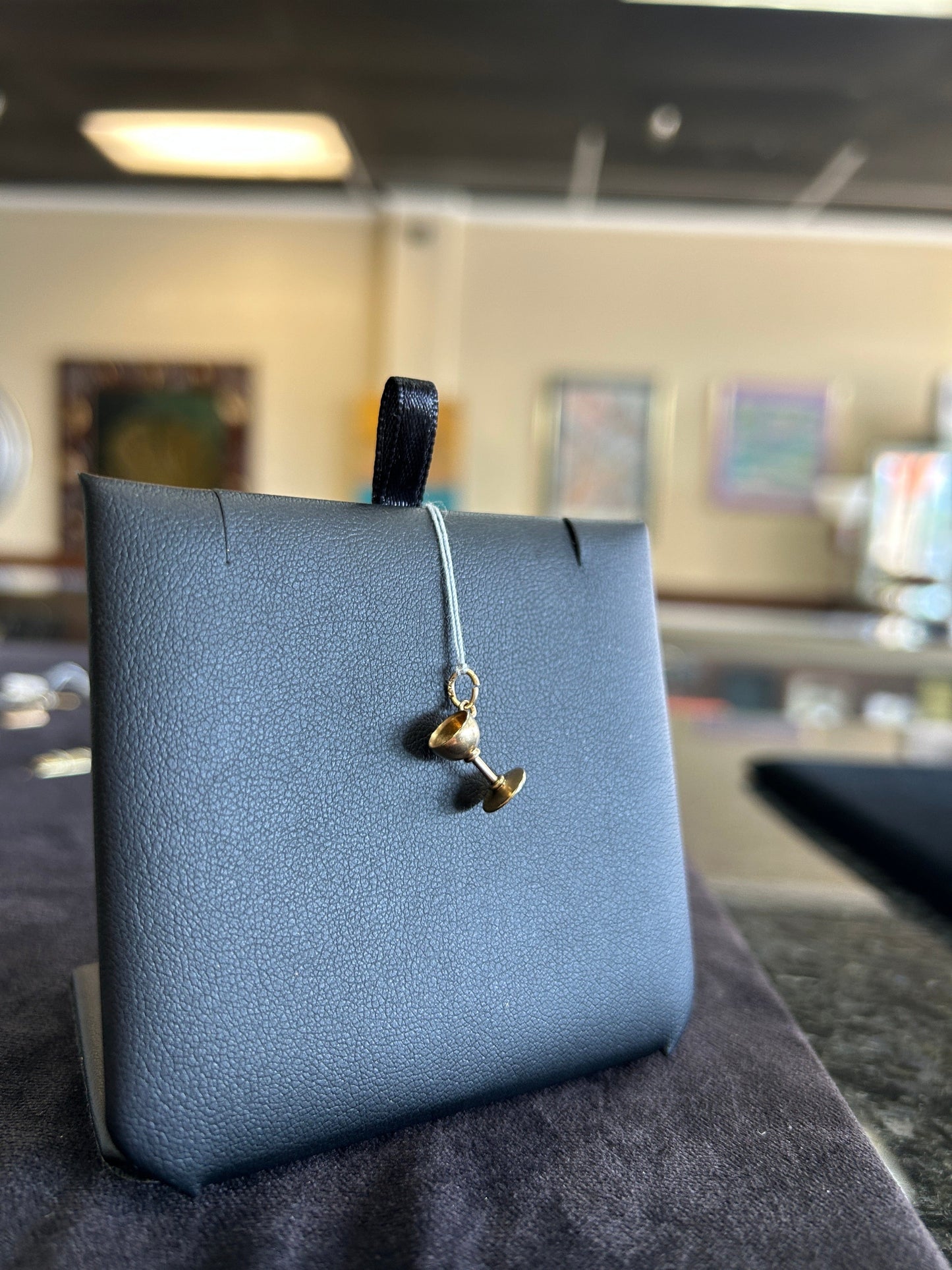 Yellow Gold Chalice Charm