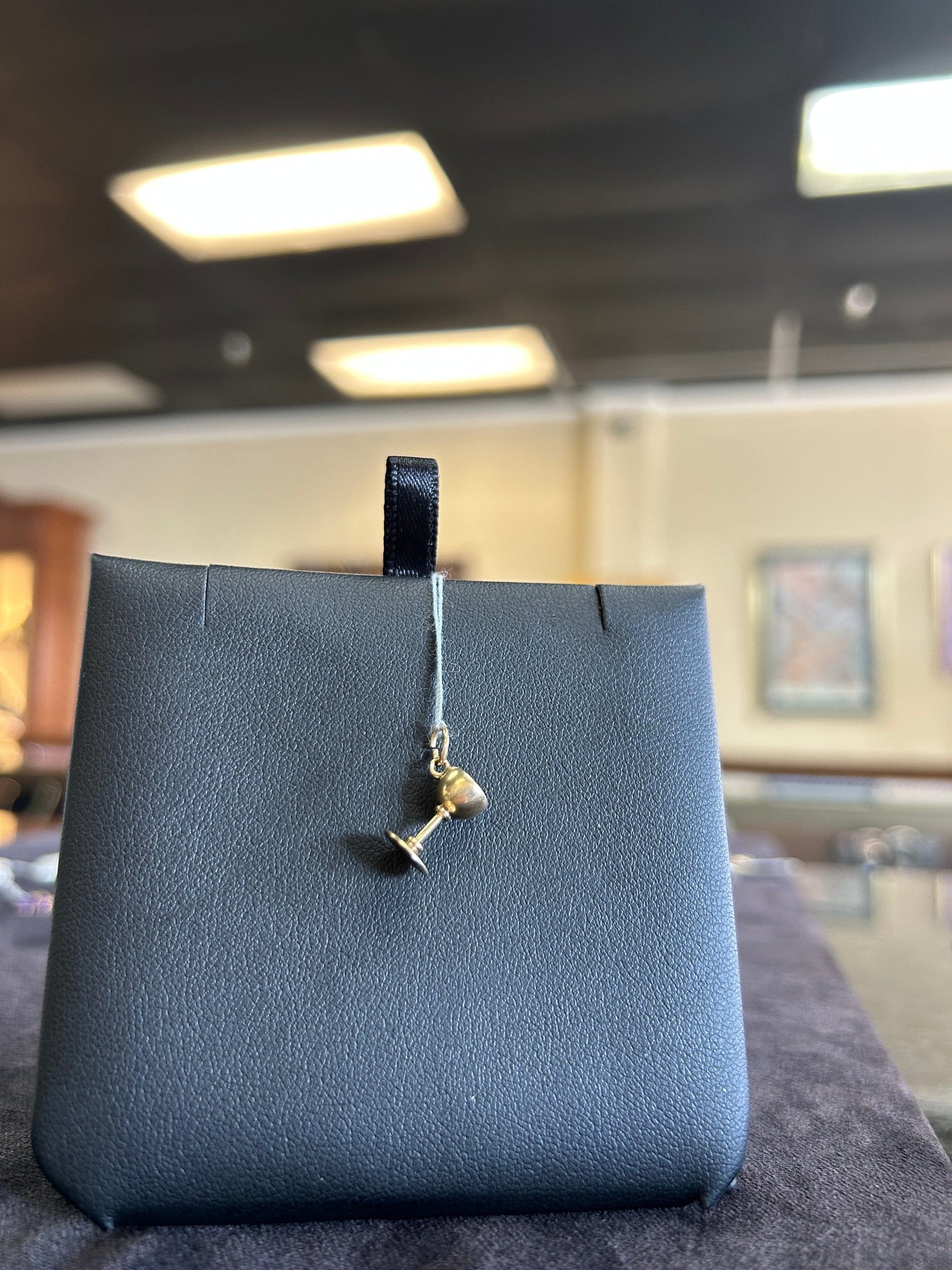 Yellow Gold Chalice Charm