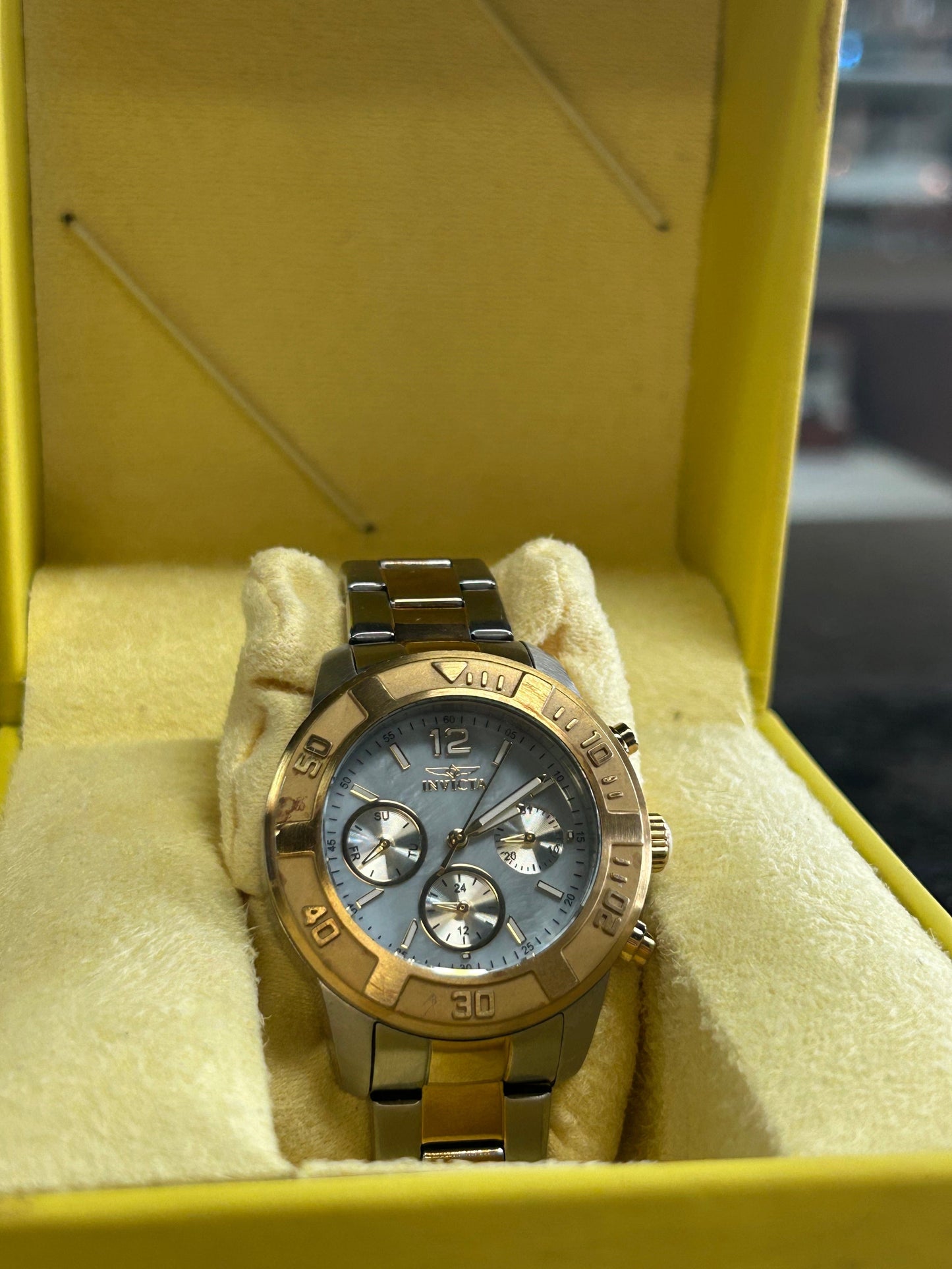 Invicta Two-Toned Watch Model 21613