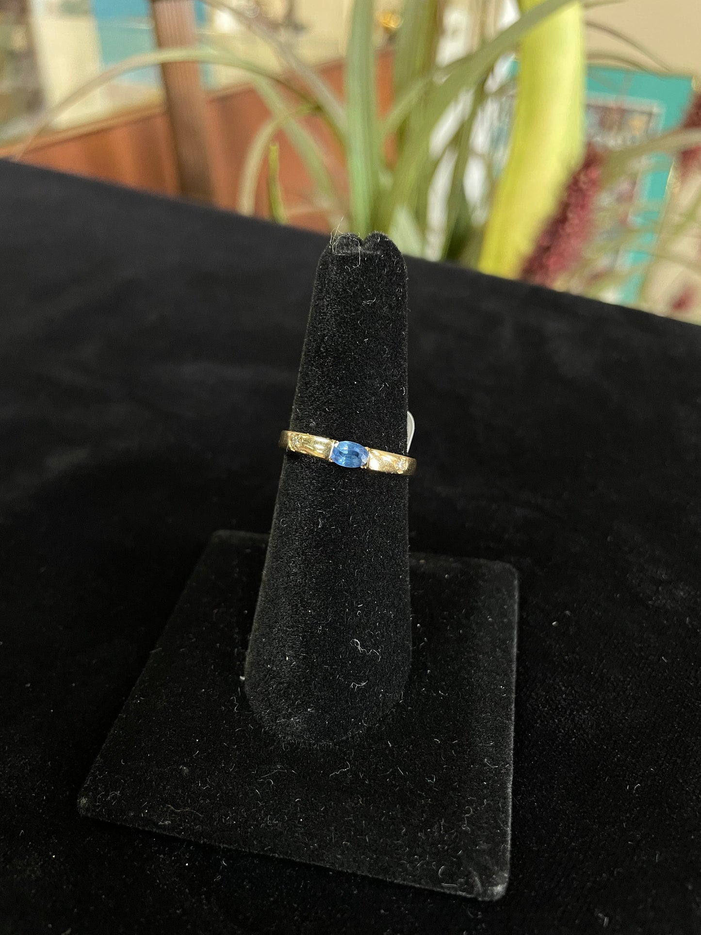 Blue Gemstone Ring