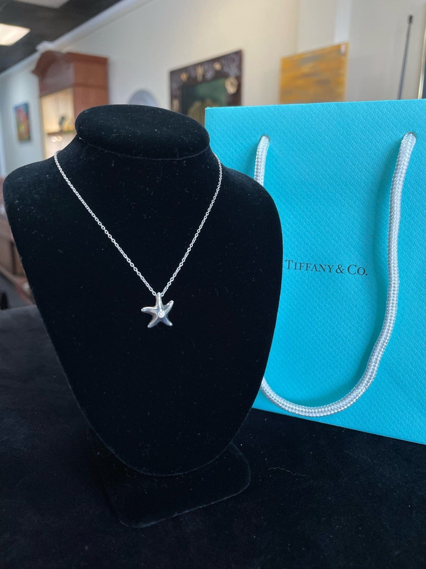 Tiffany and Co Starfish Necklace