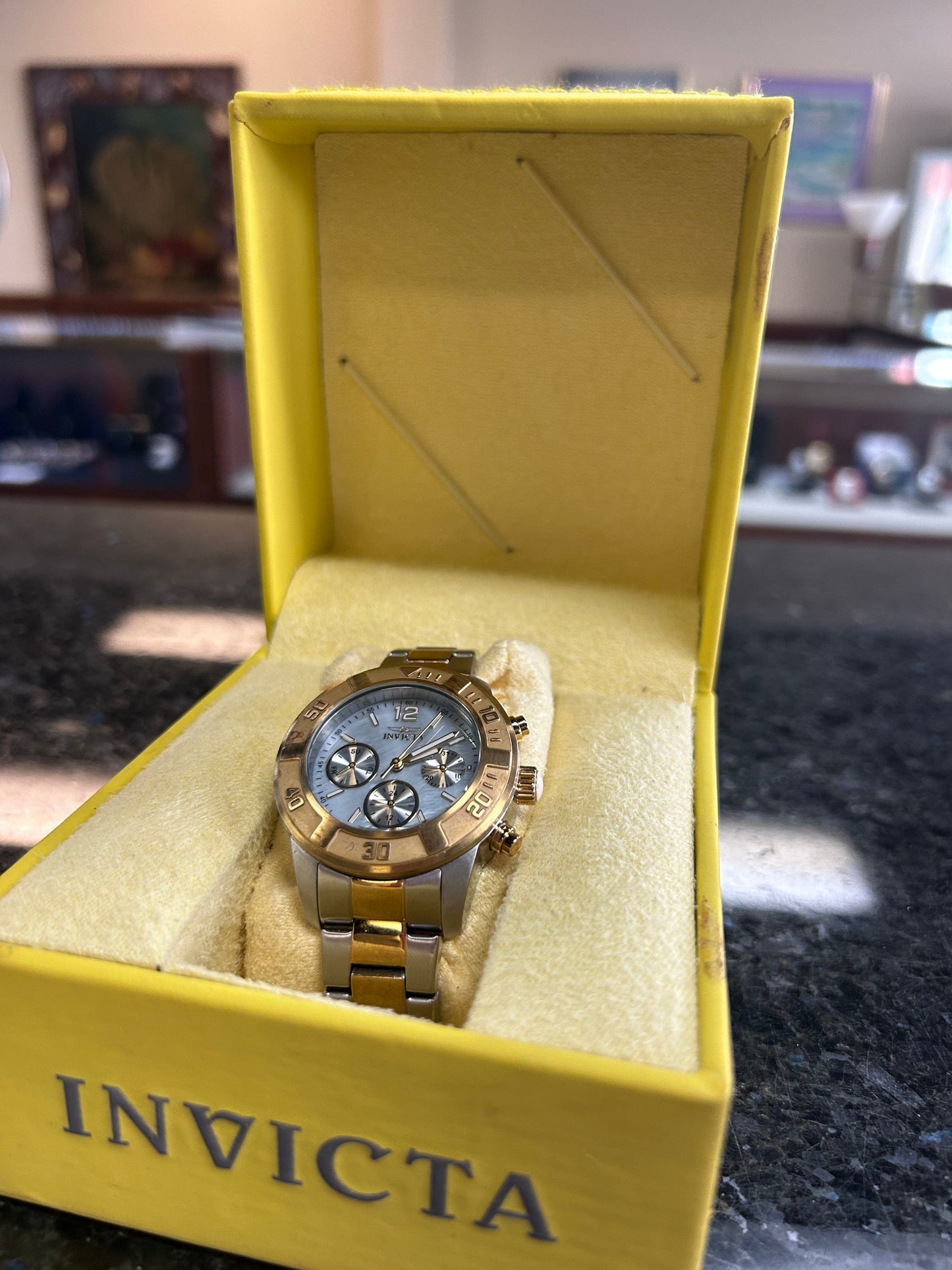 Invicta Two-Toned Watch Model 21613