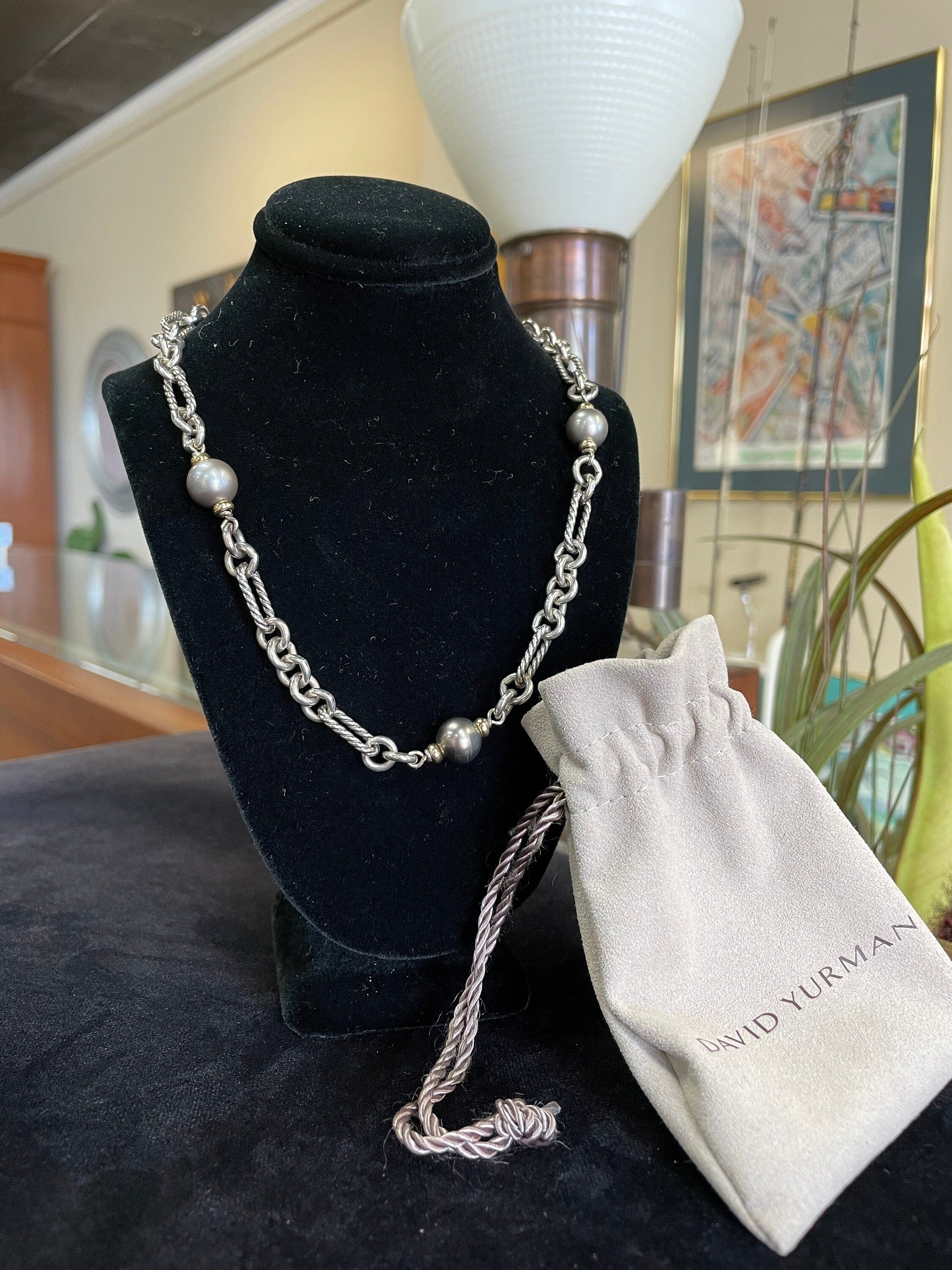 David Yurman Figaro Tunisian Pearl Necklace – Emerald Coast Jewelers and  Loan