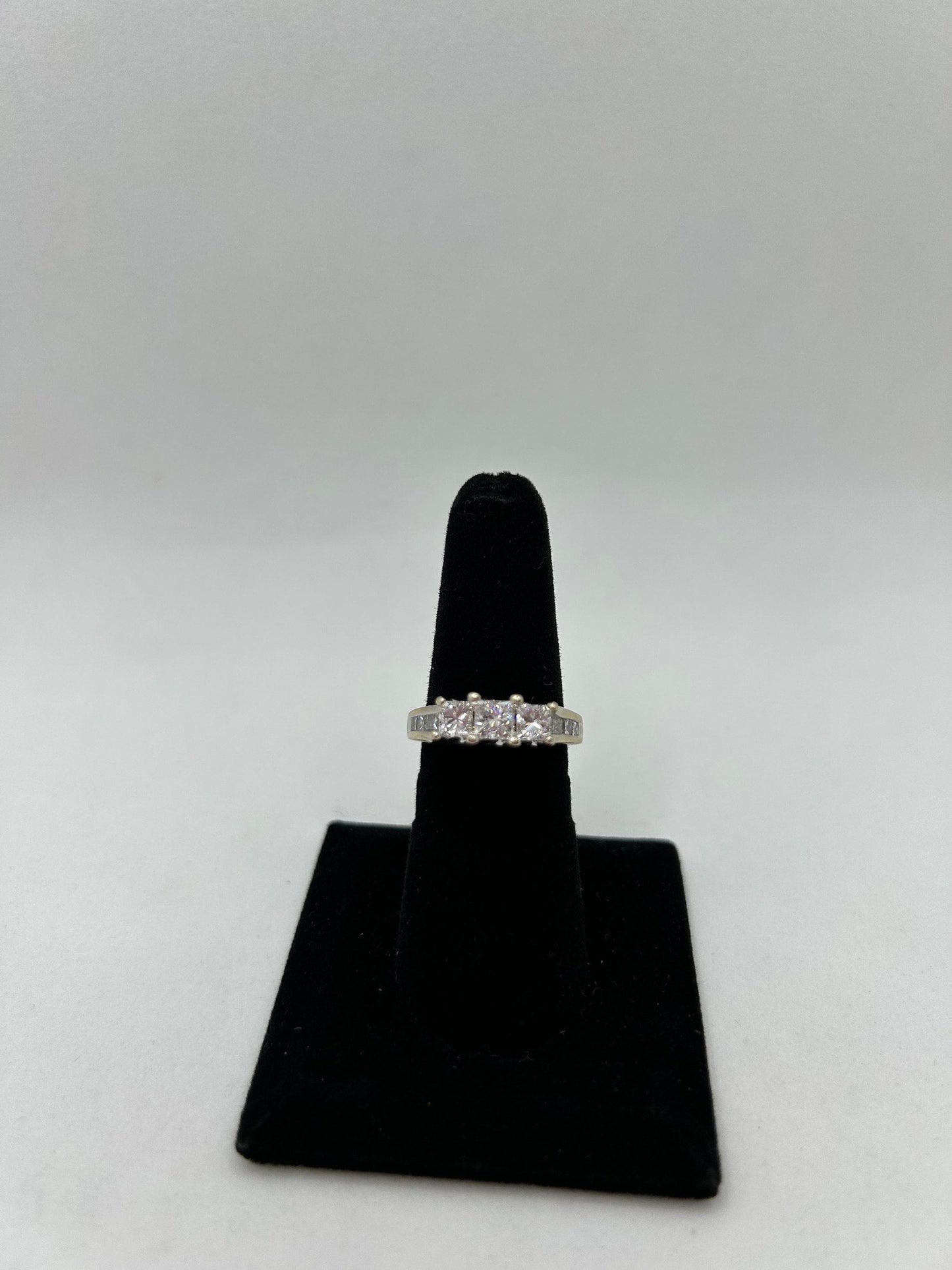 Three Stone Engagement Ring