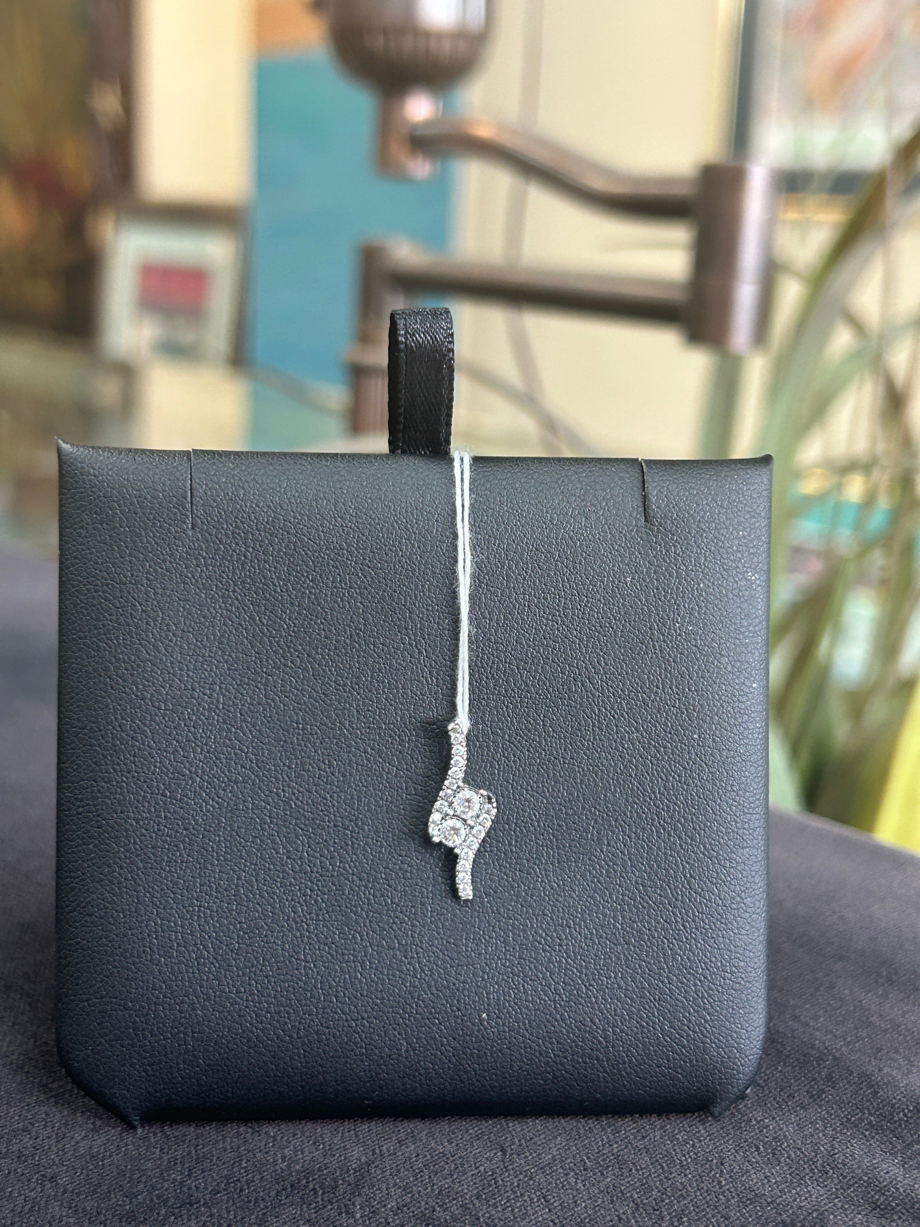 Ever Us Diamond Pendant White Gold