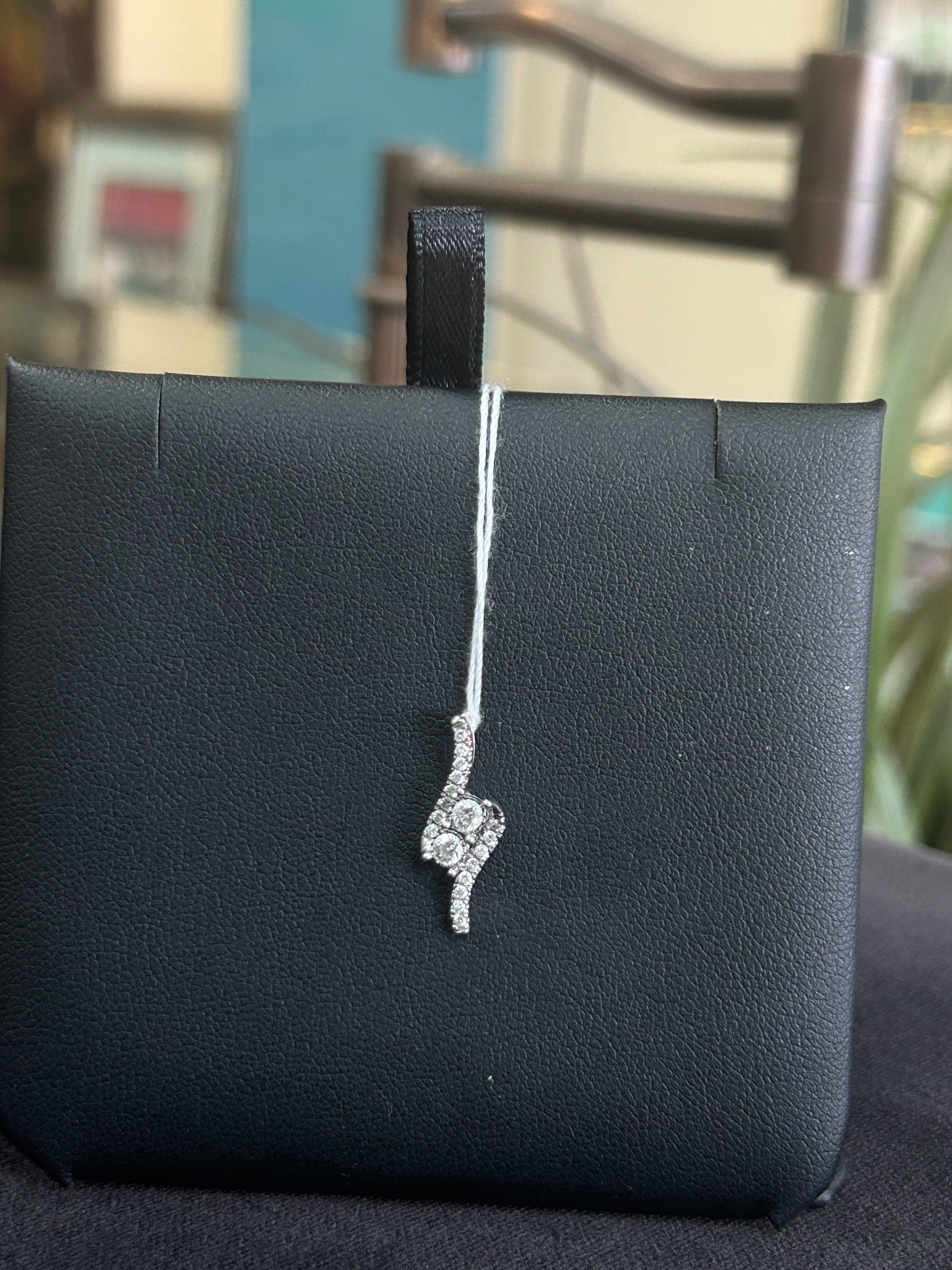 Ever Us Diamond Pendant White Gold