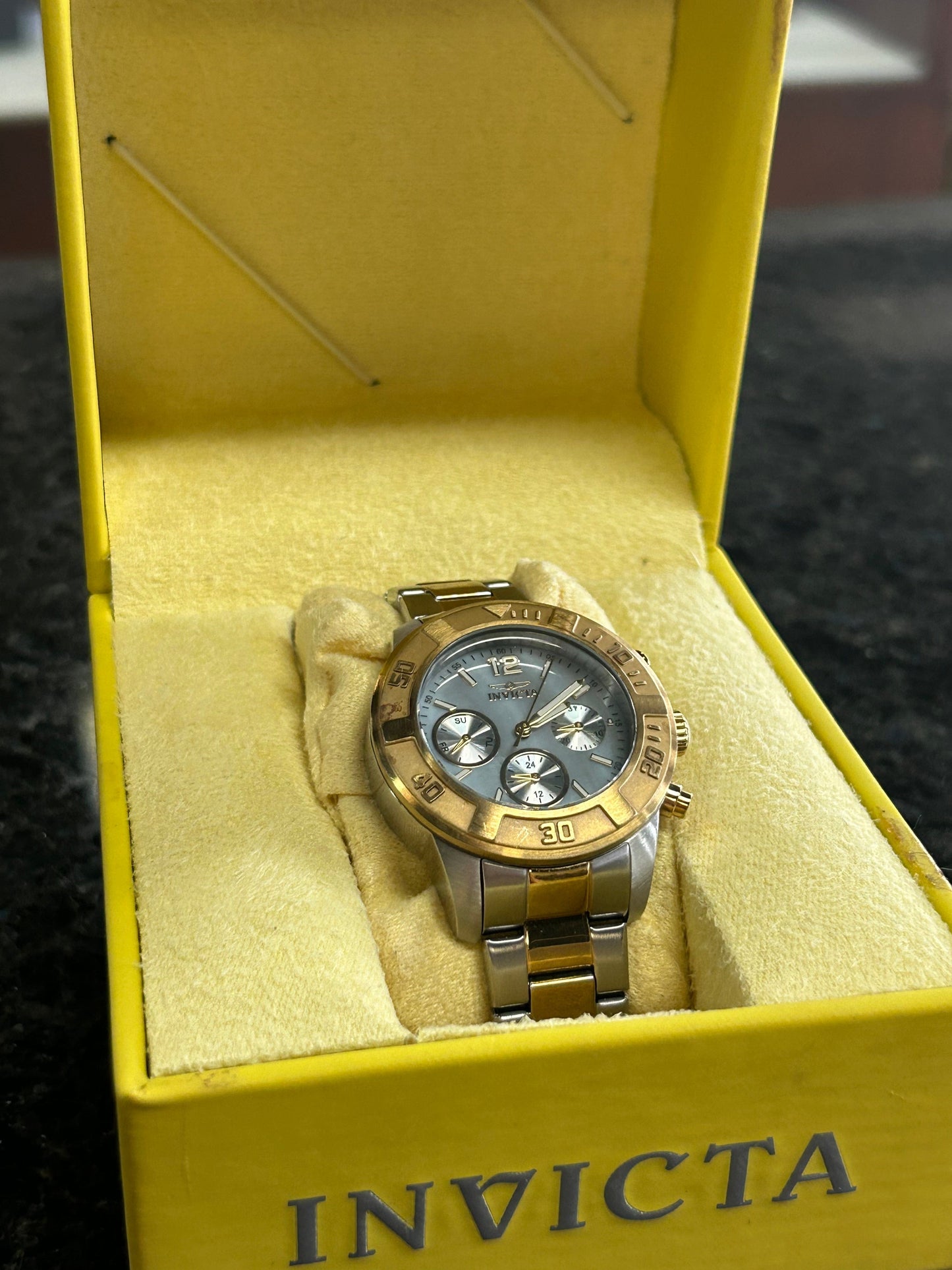 Invicta Two-Toned Watch Model 21613