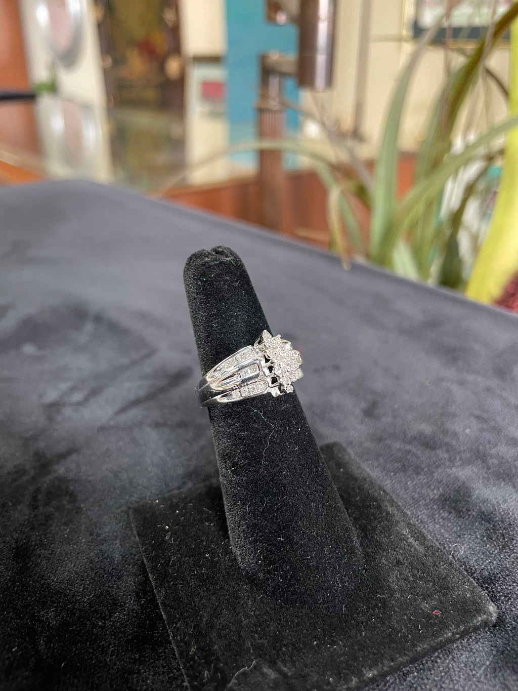 Cluster Diamond Ring