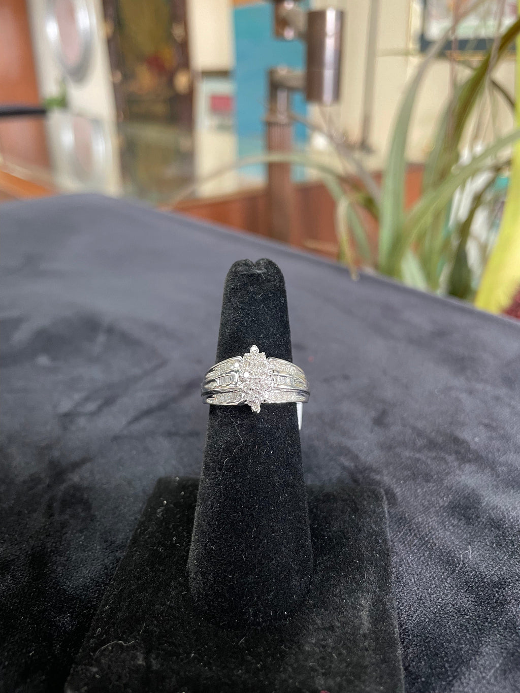 Cluster Diamond Ring