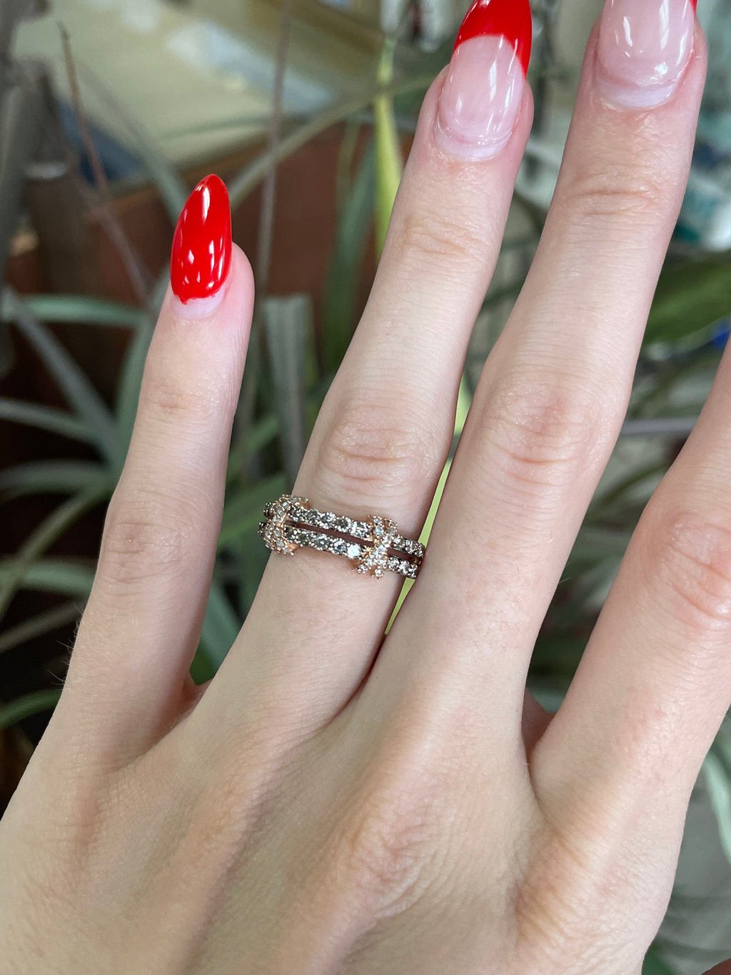 Le Vian Wedding Ring X Band Stackable