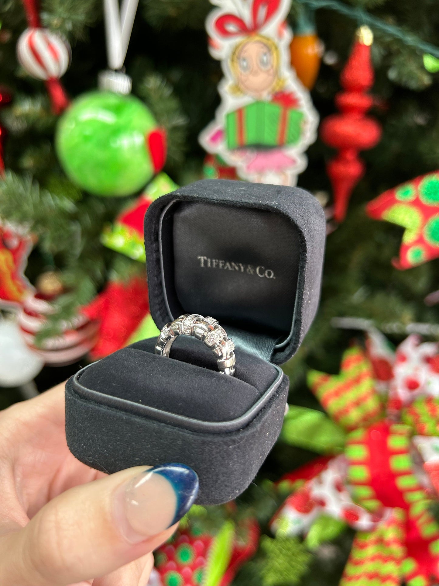 Tiffany Co. Vannerie Basket Weave Ring Emerald Coast Jewelers