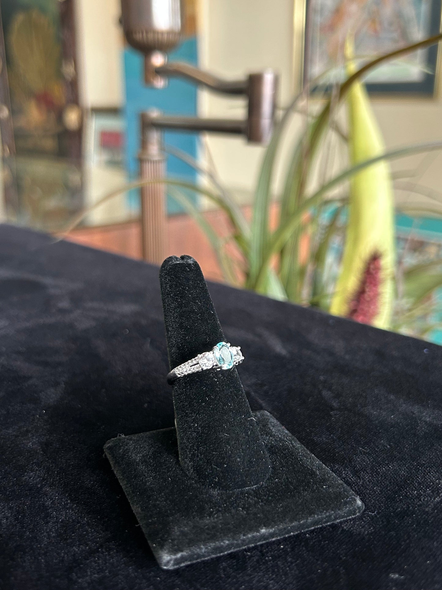 Blue Topaz Ring