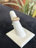 Marquise Opal Yellow Gold Ring