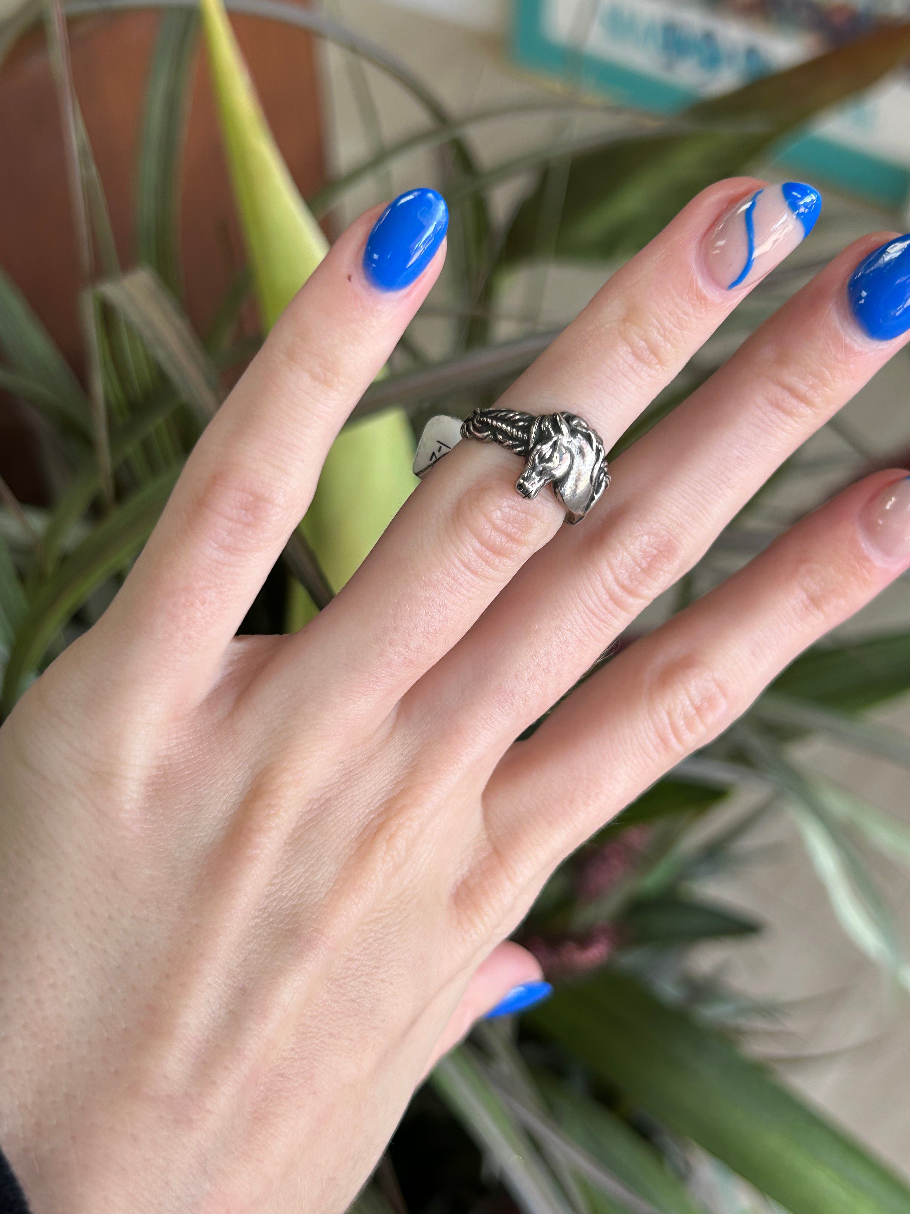 Sterling Silver Unicorn Ring